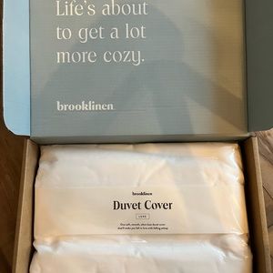 New Brooklinen Luxe Duvet Cover- king